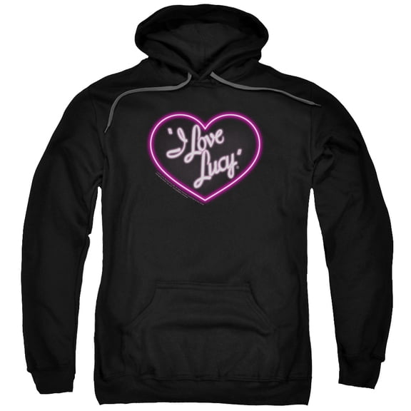 I Love Lucy - Neon Logo - Pull-Over Hoodie - XXX-Large