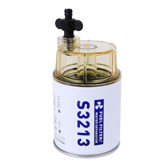 Woudy New 3/8" NPT Water Separating Fuel Filter System S3213 for Marine Outboard Motor