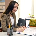 thumbnail image 2 of Mr. Pen- Mesh Pen Holder, 3pcs, Pen Holder, Pencil Cup Holder, Black Pen Holder, Pen Cups, Metal Pencil Holder, 2 of 8