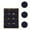 Blue, variant on Christmas Balls Flocking Boxed Christmas Tree Pendant Plastic Painted Velvet Holiday Decorations(12pcs/3.15In),Brown