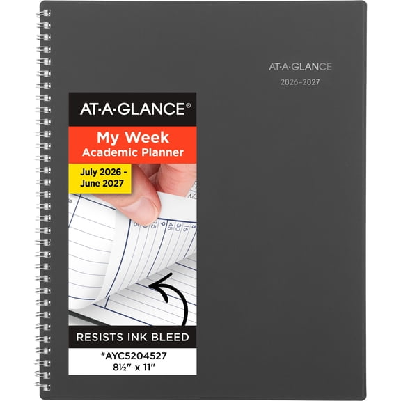 AT-A-GLANCE DayMinder Academic 2026-2027 Weekly Monthly Appointment Book Planner
