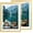Gold, variant on 4x6 Picture Frame Set of 2, Made of Real Glass and Distressed White Wooden Frame - Display Pictures 3.5x5 with Mat or 4x6 Without Mat, 4 by 6 Photo Frame for Wall or Tabletop Display