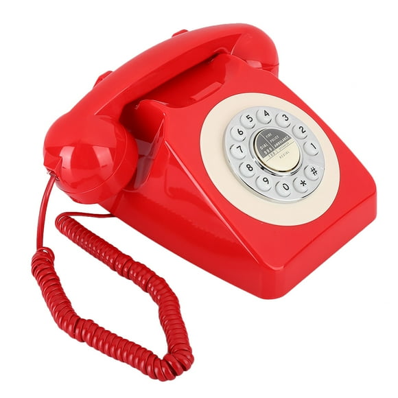 Rotating Dial HandsetRetro Vintage Antique Telephone Retro Old Fashioned Telephone Vintage Telephone High Capacity