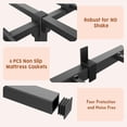 thumbnail image 4 of 10-pulgada tamaño completo-size metal platform marco de cama: no box spring, no screws, 800 lbs capacity, heavy duty, tool-free assembly con reinforced iron slats y legs, 4 of 7