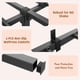 thumbnail image 4 of 10-pulgada tamaño completo-size metal platform marco de cama: no box spring, no screws, 800 lbs capacity, heavy duty, tool-free assembly con reinforced iron slats y legs, 4 of 7