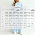 thumbnail image 4 of Atkumj Sweatsuits Women 2 Piece Outfit Casual Crew Neck Long Sleeve Tops and Elastic Waist Straight Leg Sweatpants Athleisure Sets Versatile Color Block Loose Two Piece Sets for Women Going Out S, 4 of 6