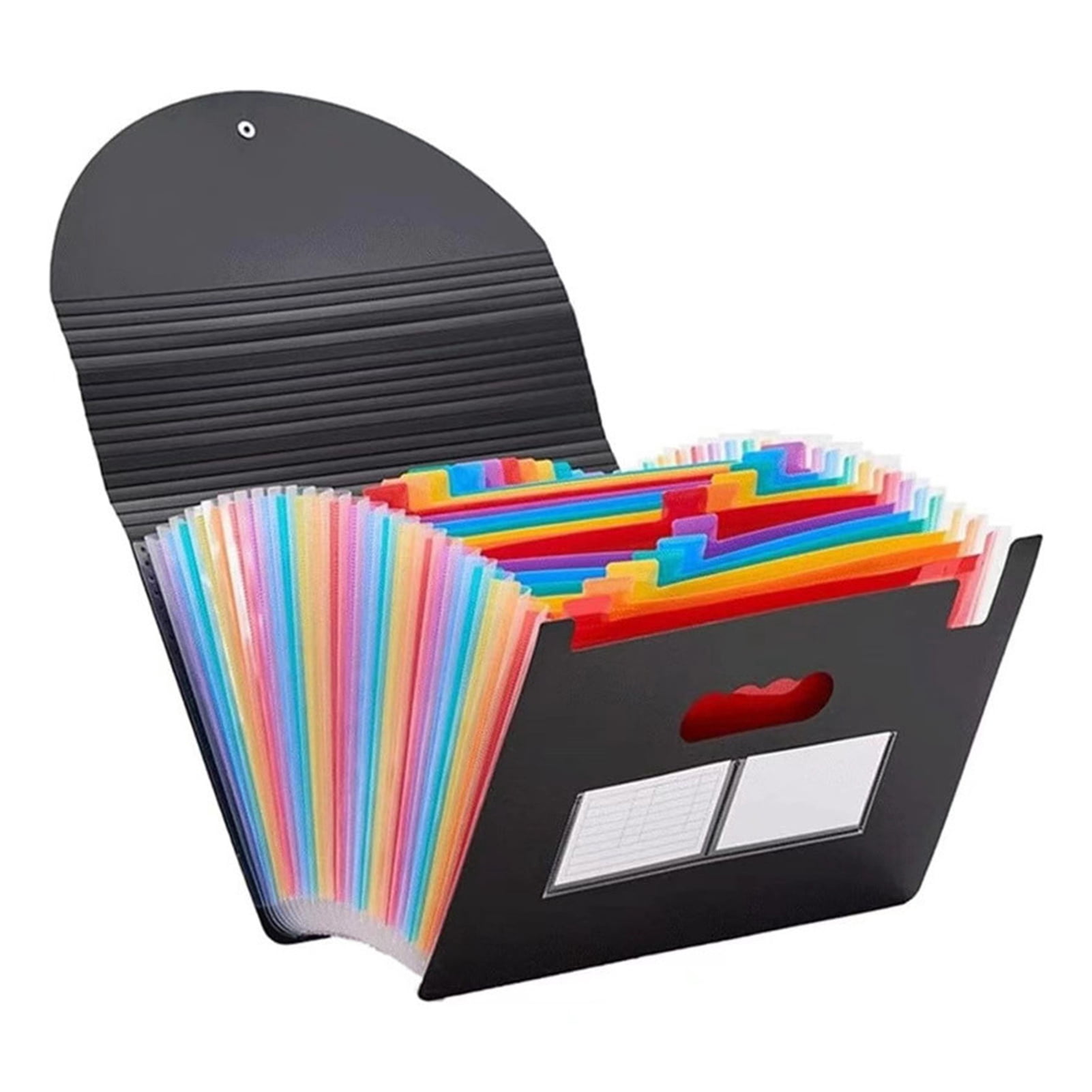 Sylvtty Accordion File Organizer 12/24/36 Pockets Expanding File Folder A4 Letter Size Paper Document Receipt Organizer for Classroom Home Office