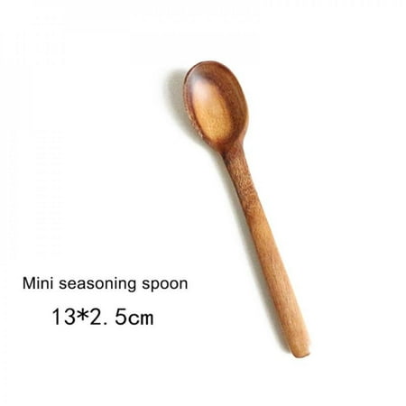 

SweetCandy Wooden Spoons Wood Soup Spoons For Eating Mixing Stirring Long Handle Spoon With Japanese Style Kitchen Utensil