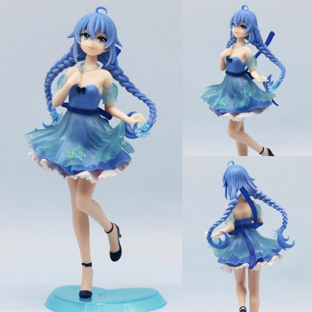 New Roxy Migurdia (Blue Skirt Ver) Character Anime Model Statue Action Figures Desktop Ornament Popular Decorations Fan Souvenirs Creative Gift Collectable