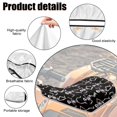 thumbnail image 6 of Uorisanigo Funny Skull ATV Seat Covers, Waterproof 4-Wheeler Seat Cover Universal ATV Accessories Compatible with Most ATVs Snow Rain Dust Protection & Comfort Riding Easy to Install, 6 of 7