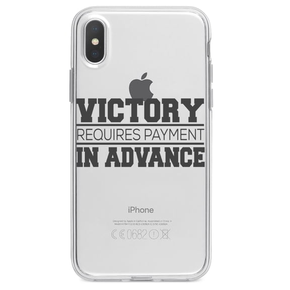 DistinctInk Clear Shockproof Hybrid Case for iPhone XR (6.1" Screen) - TPU Bumper Acrylic Back Tempered Glass Screen Protector - Victor Requires Payment in Advance