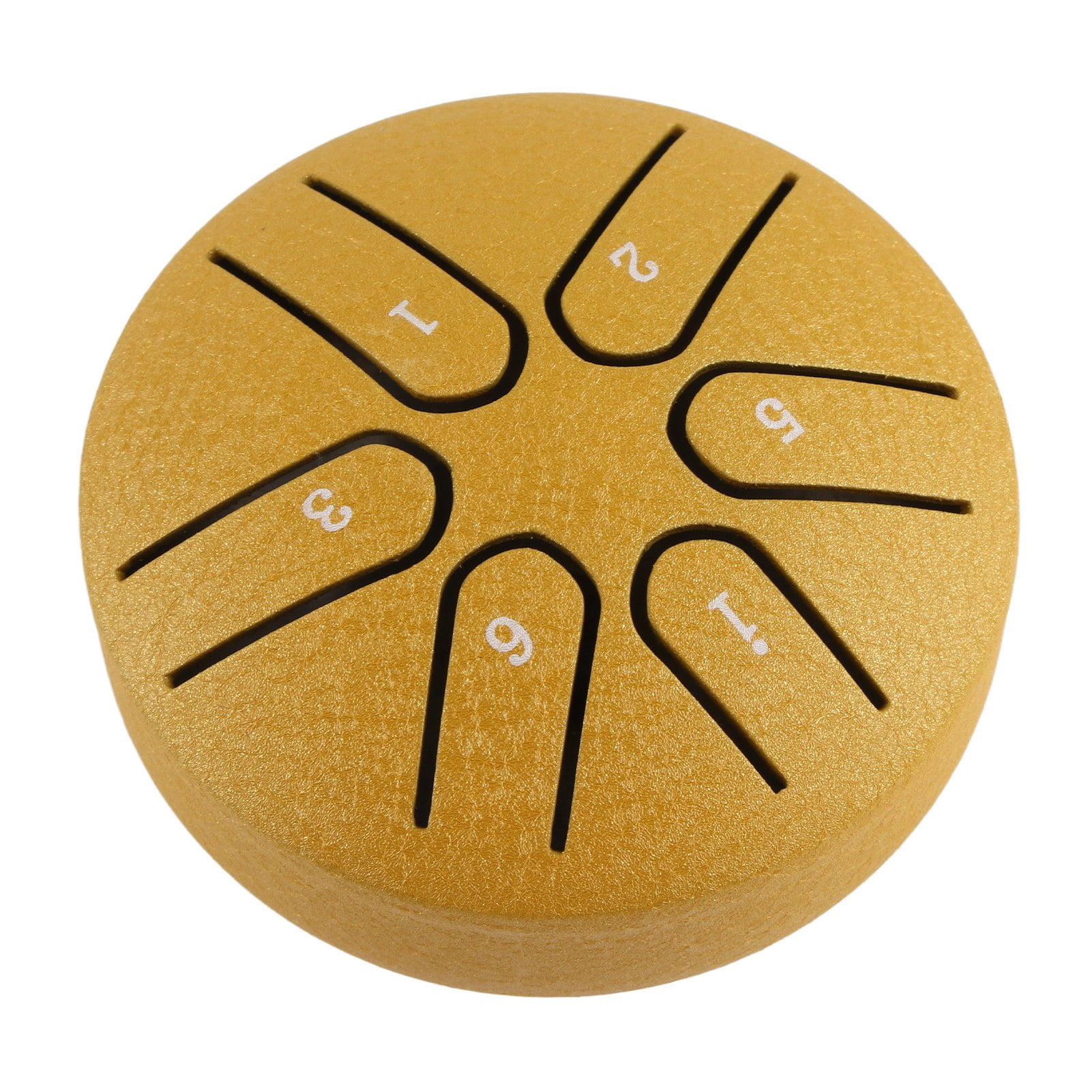 Mini Handpan Drum, 6 Note Percussion Instrument w/Stick, Soothing  Relaxing Sounds