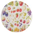 thumbnail image 3 of Various Fruits Round Small Area Rug, Print Non Slip Washable Floor Mat, Soft Throw Rug for Living Room, Powder Room Entryway, Bathroom, Bedside, 3 of 7