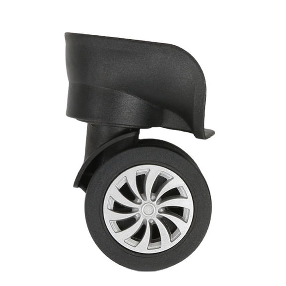 MELIVO 4pcs/set Replacement Luggage Suitcase Wheels Swivel Wheel Black