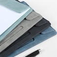 thumbnail image 4 of Upgraded Leather Board Clip, Writing Leather Paper Folder Board with Pen Holder, Clipboard, D, 4 of 5
