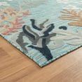 thumbnail image 5 of LR Home Elise 7'9" x 9'9" Coral/Blue Floral Hi-Low Indoor/Outdooor Area Rug, 5 of 10