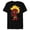 Black, variant on Marvel Captain Marvel Mohawk I Saved The World Today - Short Sleeve Blended T-Shirt for Adults - Customized-Black