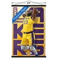 thumbnail image 3 of NBA Los Angeles Lakers - Lebron James 19 Wall Poster with Magnetic Frame, 22.375" x 34", 3 of 5