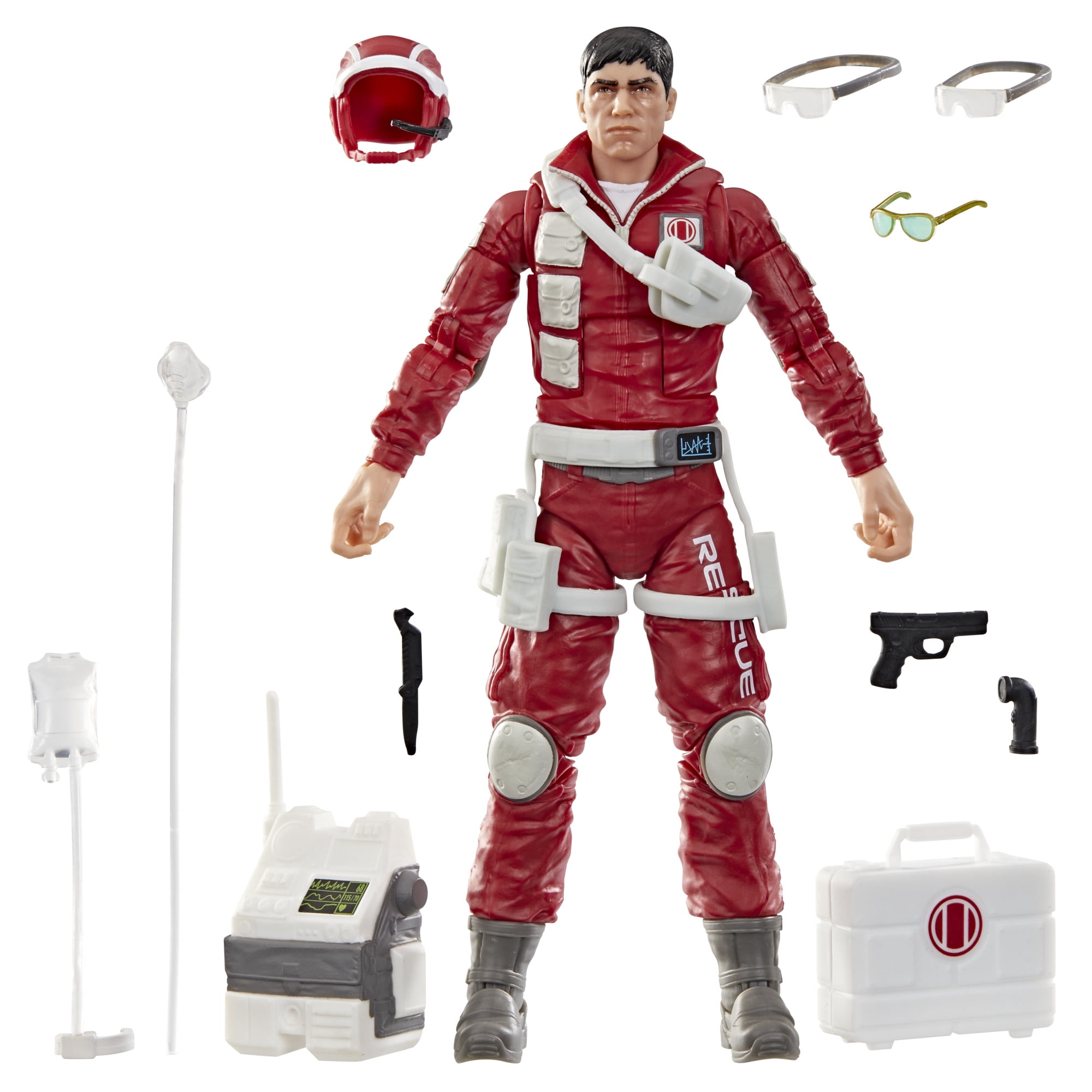 G.I. Joe Classified Series 186, Edwin “Lifeline” Steen, 6” Action Figure
