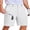 White, variant on COOFANDY Men' Cargo Shorts 9" Lightweight 4 Pockets Stretch Quick-Dry Work Shorts for Golf Hiking