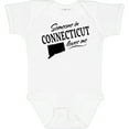thumbnail image 3 of Inktastic Someone in Connecticut Loves Me Boys or Girls Baby Bodysuit, 3 of 5