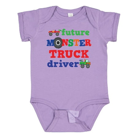

Inktastic Monster Truck Future Driver Boys Baby Bodysuit