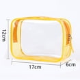 thumbnail image 2 of Bolso cosmético de gran capacidad, bolsa de almacenamiento impermeable de pvc, 2 of 5