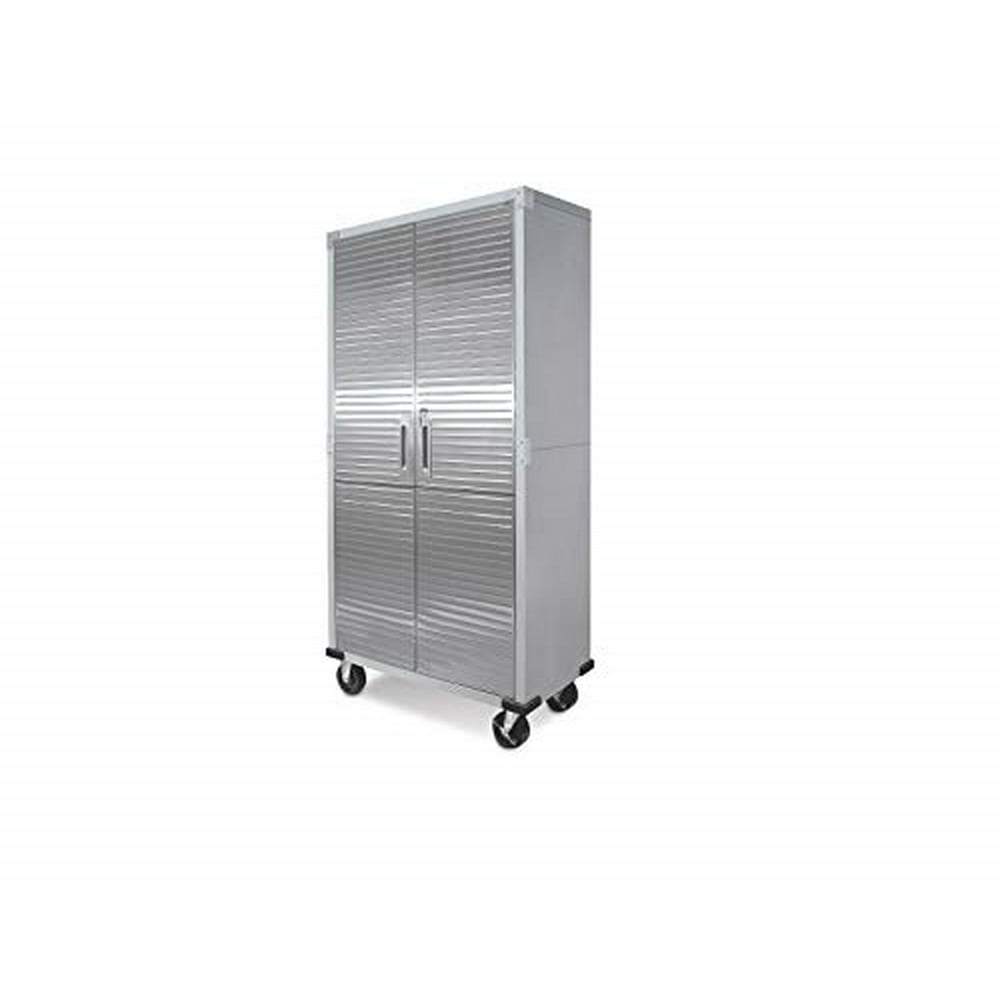 UltraHD Tall Storage Cabinet - Stainless Steel 2 Pack - Walmart.com Ultrahd Tall Storage Cabinet Stainless Steel