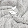 thumbnail image 2 of Jseng 3 Paquetes De Toallas De Microfibra Para El Cabello Para Mujeres - Envoltura Para El Cabello Súper Absorbente De Secado Rápido Con Diseño De Lazo Turbante De Toalla Para El Cabello Suave Para Ca, 2 of 5