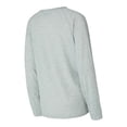 thumbnail image 2 of Women's Concepts Sport Royal/Gray Los Angeles Chargers Petition Raglan Long Sleeve Top and Shorts Set, 2 of 3