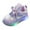 Purple, variant on Kids LED Sneakers Girls Hook&Loop Low Light Up Shoes Cute Animal Ear Shape Breathable Sport Walking Shoes Toddler LED Flashing Sneakers Easter Day Gifts