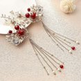 thumbnail image 2 of 1 Pair Bridal Wedding Hair Clips Butterflies Flower Hair Accessories Women Hair Jewelry Decorations, 2 of 4