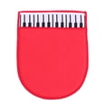 thumbnail image 4 of WORGEOUS Paño de limpieza Paño de limpieza para instrumentos musicales Paño de limpieza de enfermería para piano (rojo), 4 of 7
