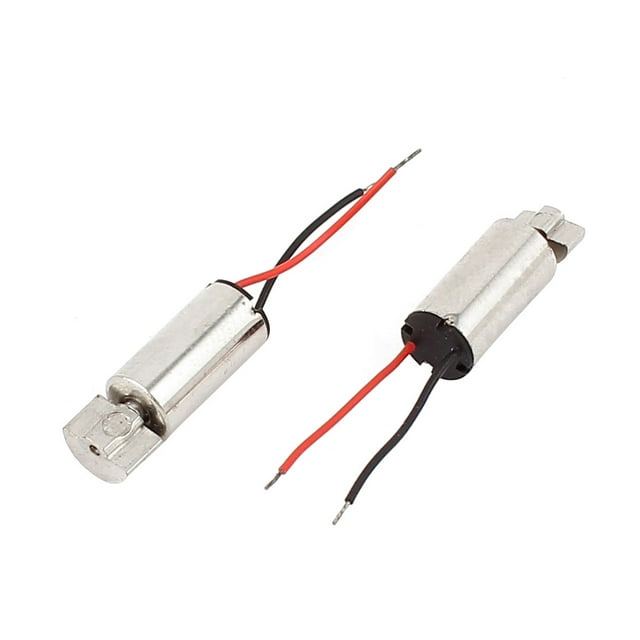 2 Pcs DC 1.5V-3V 7000-9000RPM Motor de Vibración Micro Mini Sin Núcleo de Alto Par