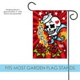 thumbnail image 3 of Toland Home Garden Sailor Skull Ahoy Skull Flag Double Sided 12x18 Inch, 3 of 5