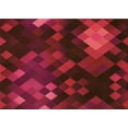 thumbnail image 1 of Ahgly Company Indoor Rectangle Patterned FireBrick Red Area Rugs, 5' x 7', 1 of 6