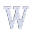 thumbnail image 2 of Kayannuo Alphabet LED Letter Lights Light Up White Plastic Letters Standing Hanging W, 2 of 3