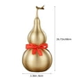 thumbnail image 2 of MLINS  Brass Gourd Ornament Desktop Adornment Chinese Style Decoration, 2 of 8