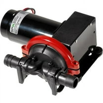 9" Red and Black Viking Power Waste Pump - 24V