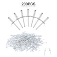 thumbnail image 2 of Amdohai 200 PCS Aluminum Rivet Assortment,4x13 mm Pop Rivets, 2 of 8