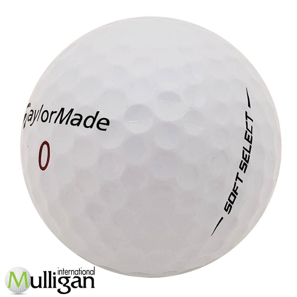 Mulligan - 60 balles de golf récupérées Taylormade Soft Select 4A, Blanc