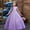 Purple, variant on ATOGUTA Tutu Dresses for Toddler Girls Snowflake Pattern Mesh Princess Long Dress Pink, Sizes 5T-14