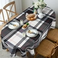 thumbnail image 6 of Oval Tablecloth 60x84in for Oval Table Waterproof Table Cloths for Dining Room Indoor Outdoor Table Cloth, 6 of 6