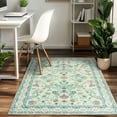 thumbnail image 6 of ZENELESS Small Entryway Rug,3x5 Stain Resistance Indoor Modern Floor Carpet for Front Door Kitchen Bathroom Sink Bedroom,Apricot, 6 of 11