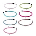 thumbnail image 2 of Qarigey Accesorios para el cabello Diadema simple multicolor de ala delgada Ropa de temperamento Diadema de moda elegante Azul oscuro Accesorio para el cabello Azul oscuro Qarigey  AP011314-05B, 2 of 6