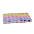 thumbnail image 1 of LSLJS Weekly Pills Organizer Travel Pills Box, Vitamin Case, Medicines Container, Portable Tablet Dispenser Organizer Weekly Storage Case for AM PM, 1 of 4