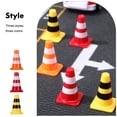 thumbnail image 4 of 15 Pcs Mini Cônes de Circulation Jouets de Signalisation Accessoires de Scène Miniature Jouets Éducatifs Précoces, 4 of 9