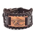 thumbnail image 1 of Nueva pulsera Retro ancha de cuero con brújula pirata, pulsera para hombre, joyería vikinga celta, pulsera con brújula, accesorios, regalos de fiesta, 1 of 2