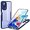 Blue, variant on Clear Case for Xiaomi Redmi Note 11 Pro/11 Pro+ with Built-in Screen Protector, Slim Full Body Rugged Soft TPU Bumper Protective Phone Cover Case for Mi Redmi Note 11 Pro QC Purple