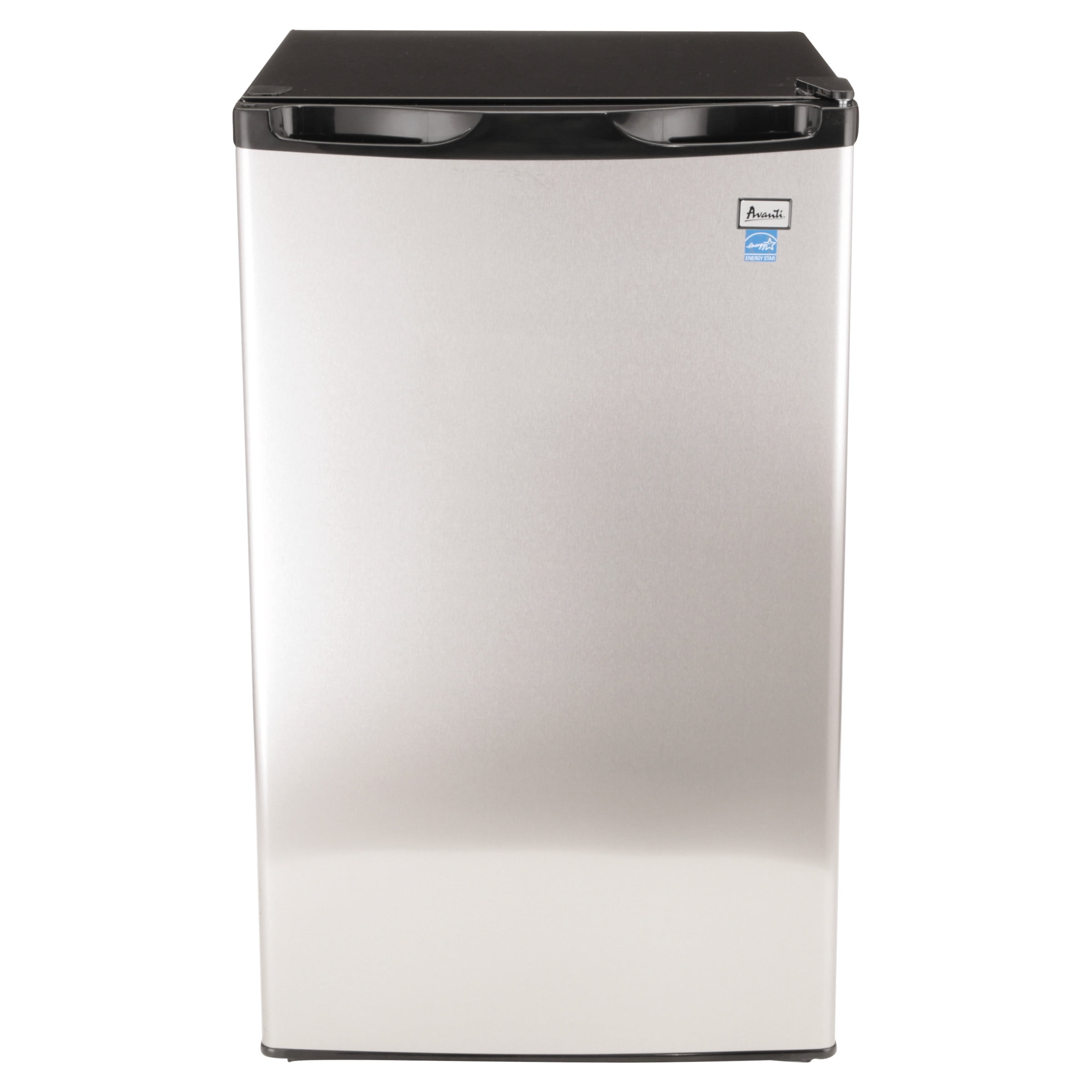 Avanti 4 4 Cu Ft Compact Refrigerator Rm4436ss Stainless Walmart Com Walmart Com